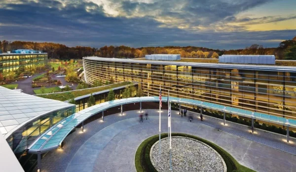 gedung bangunan hijau